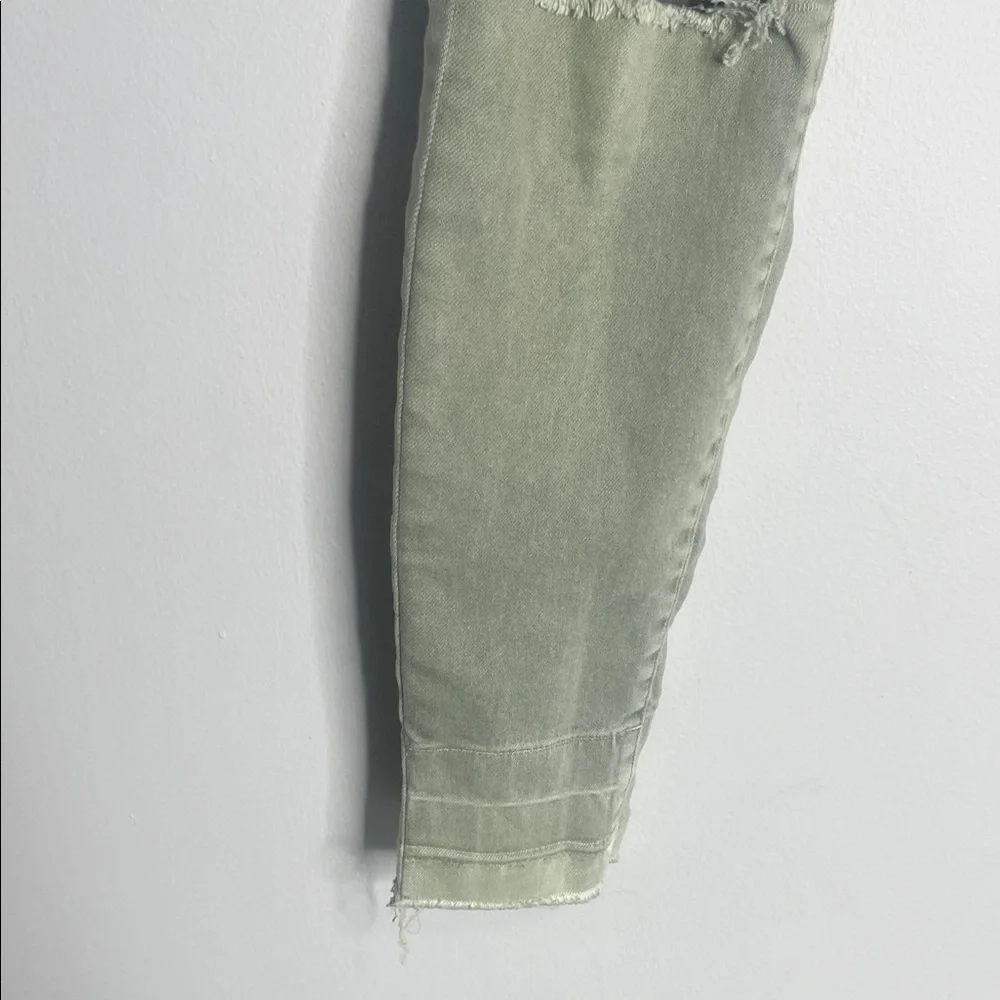 Mossimo Supply Co. Olive Skinny Jeans